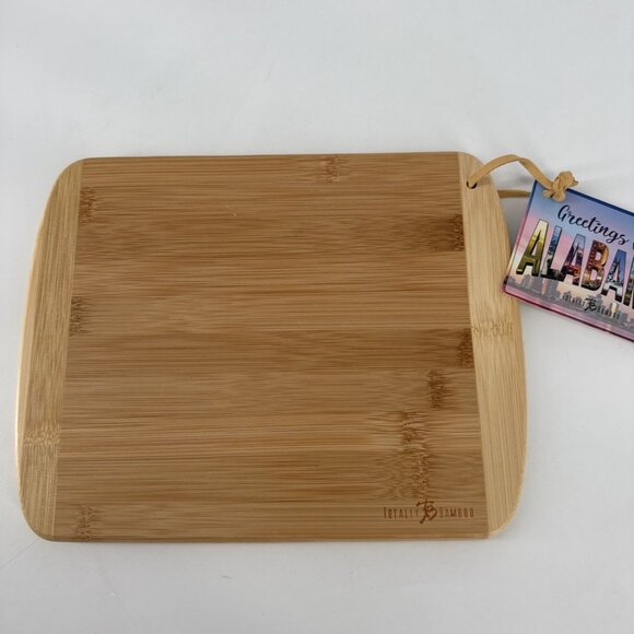 Totally Bamboo A Slice of Life Alabama State Serving Cutting Board 11” X 8.75” - Picture 3 of 6